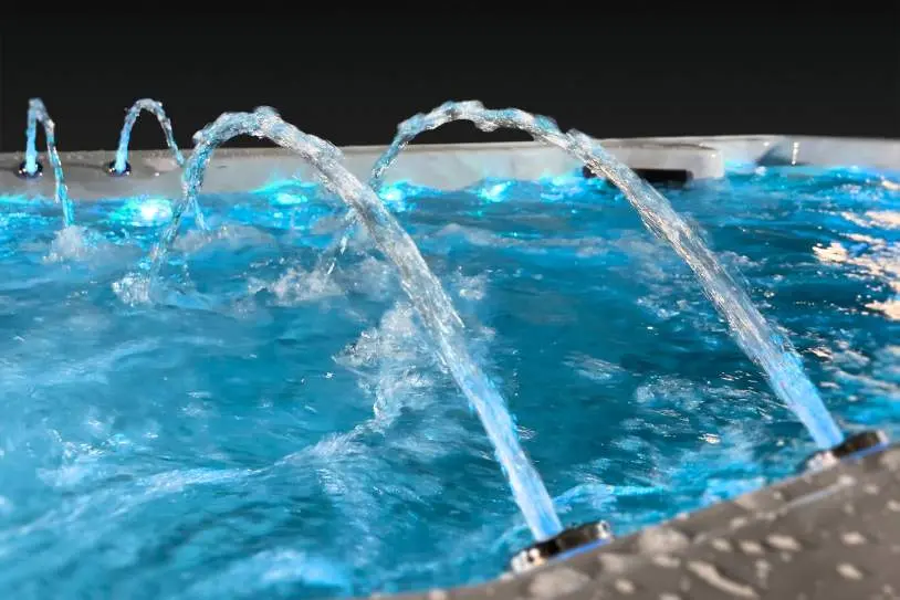 Icelandic Wellness swim spa fountains
