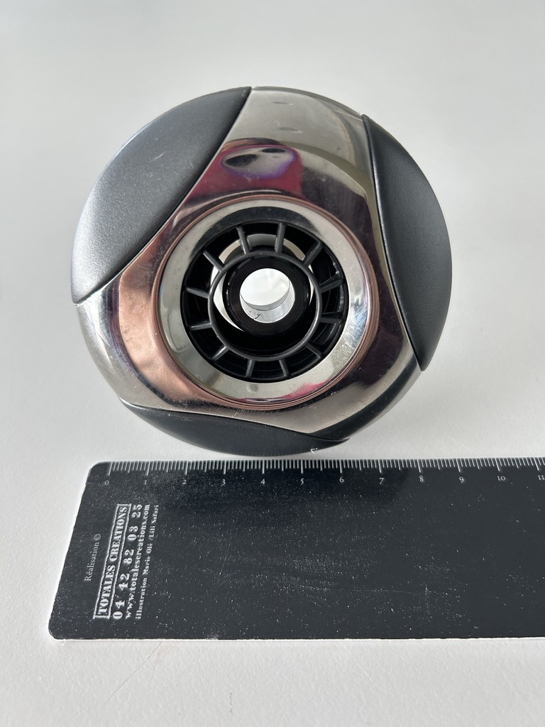 Jet Met Body, 300, Mini, Roterend, Inox, Theramaax