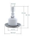 Jet, Zonder Body, Mini Storm Two-Hole Pulsator, Grijs Met Logo