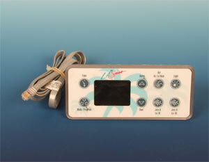 Upper Control Panel, 8 Button, Balboa