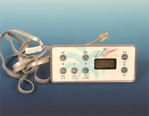 Upper Control Panel, 7 Button, Balboa