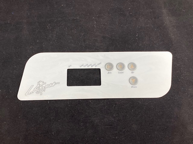 Sticker - La Spas,Gecko Tsc-44,4Button,1P, N Blower