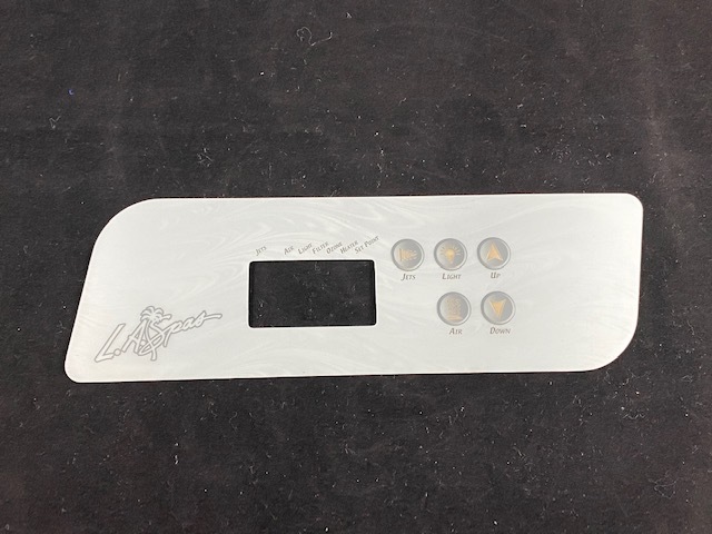 Overlay, La Spas, Gecko-44,5Button,1Pump,W/Blower