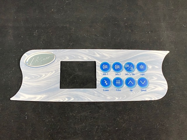 Sticker - La Spas - K-72-In 3P W/Air (Z Klok)