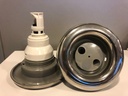 Storm Jet Pulse Threaded, 5"  Ss Escutcheon No Logo