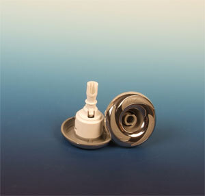 Jet, Sans Corps, Mini Storm Directionnel 1/4" Orifice , Inox Avec Logo