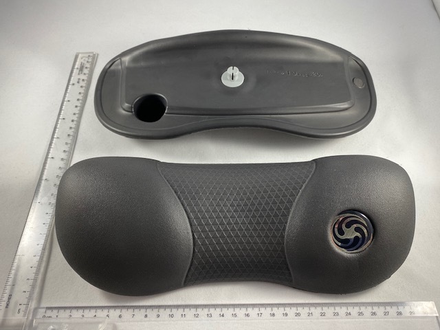 Pillow, Lounge, AW Dual Texture, Graphite (W-O Dome Float)