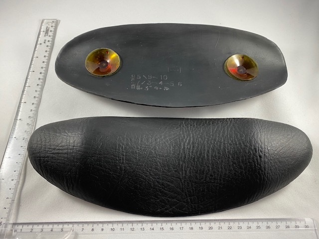 Pillow, Large, Black, With 2 Suction Cubs