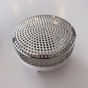 Aanzuigstuk, inox, hoog debiet 378 lpm