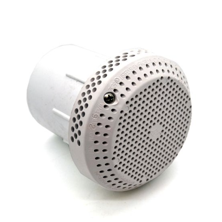 Suction, 2 inch, high flow 378 lpm, white