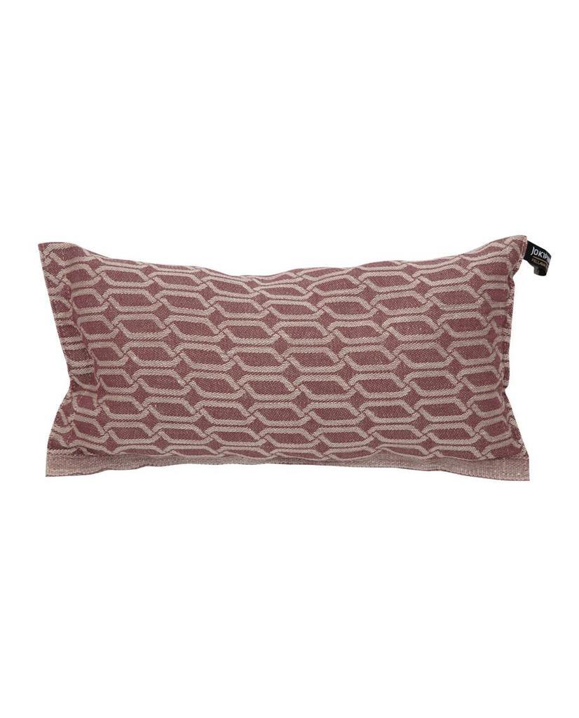 Linkki Coussin De Sauna 22 X 40 Cm Naturel / Prune Foncé