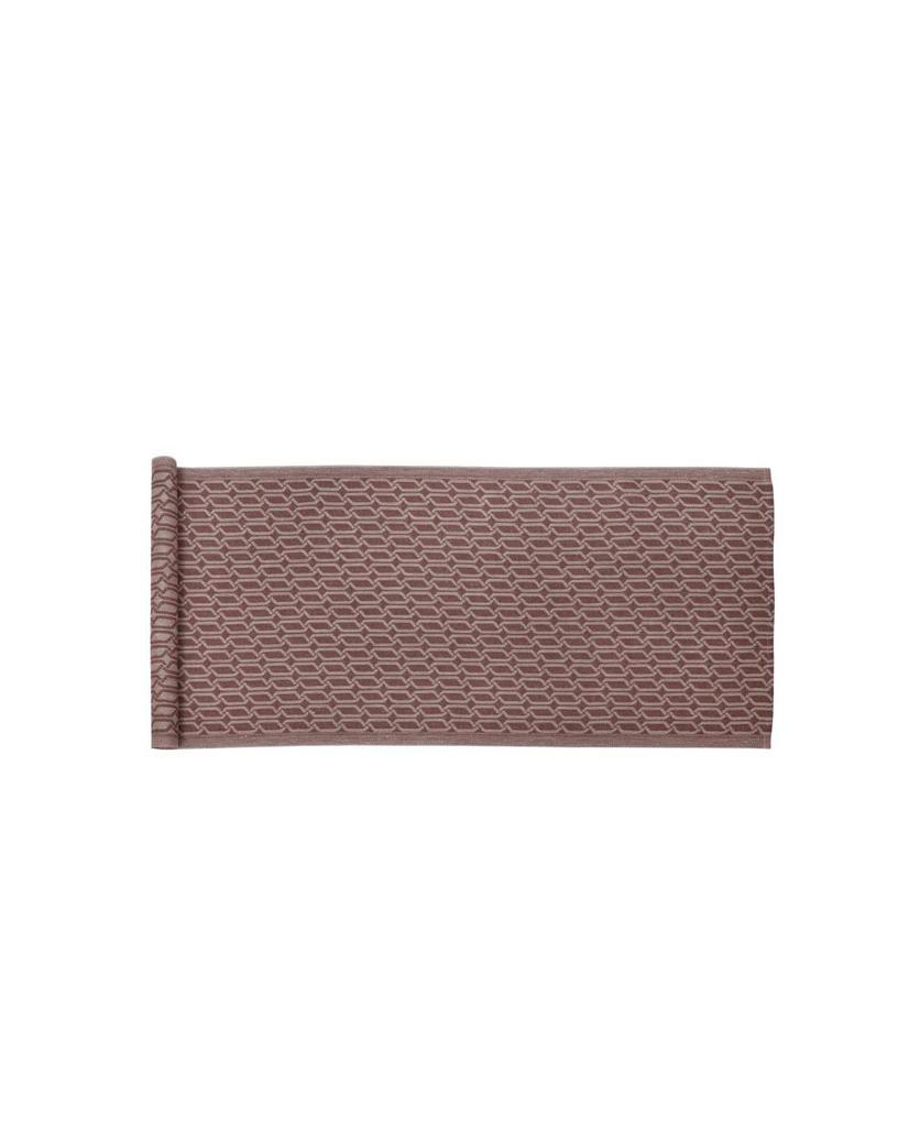 Linkki RevêTement De SièGe 45 X 160 Cm Blanc / Prune Foncé
