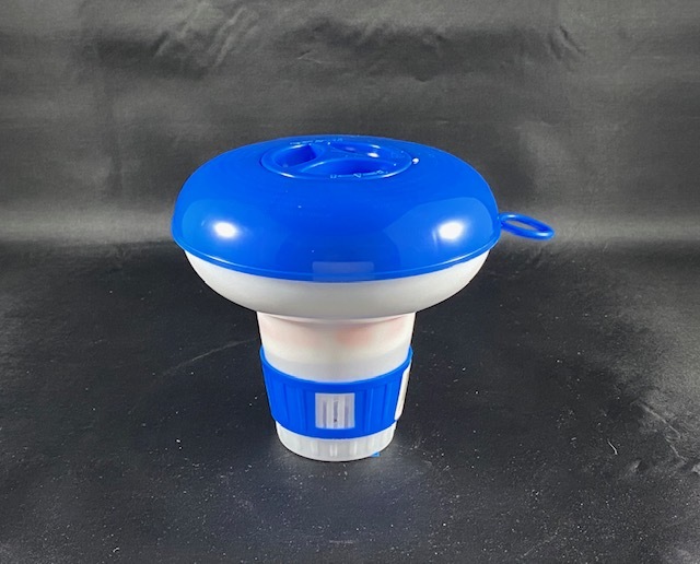 Drijvende Chloorverdeler blauw/wit