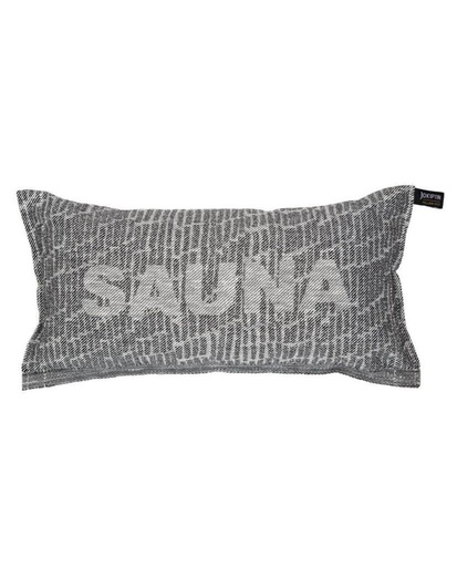 [3021] Saunatikut Sauna Pillow 22 X 40 Cm White / Black
