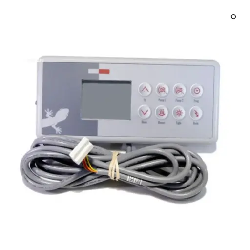 [TSC-4] Gecko TSC-04 (K-4) Control Panel: Touchpad with 8 buttons / 2 pumps (old plug)