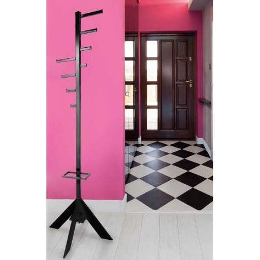 [QPCGAYA7015] Heated Coat Rack Steel / 300W / Gaya / Slate Grey