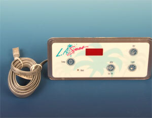 [PTPL-39615] Upper Control Panel, 4Buttons, Balboa, Led Lap104