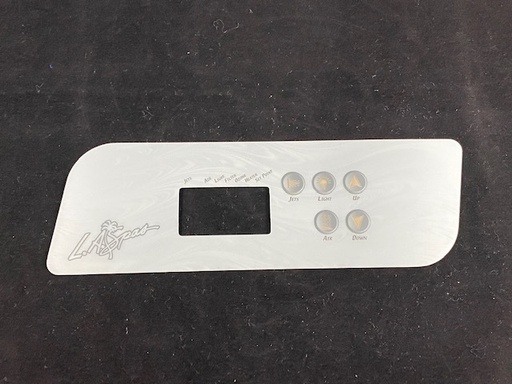 [PTPL-49534] Sticker, La Spas, Gecko-44,5Button, 1Pomp,W/Blower