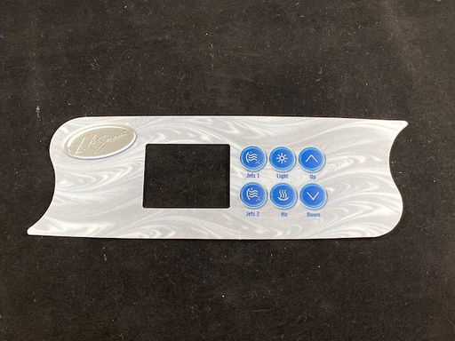 [PTPL-49536-06] Sticker - La Spas - 2 Pompen - Air - 6 Knoppen - K71