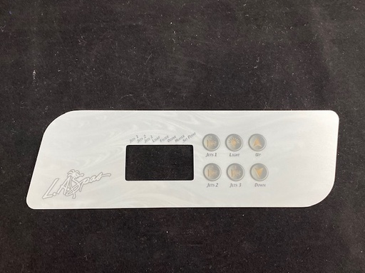 [PTPL-49540] Sticker, La Spas, Gecko Tsc-44, 6 Button, 3 Pompen