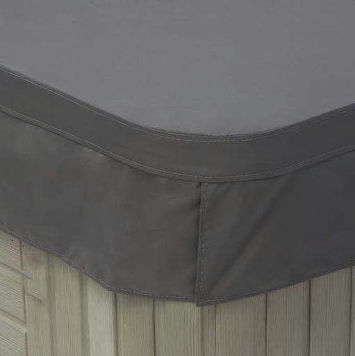 [211-160/2-R15] Hotlid For Allure Iii / Kona / Ibiza / Aw151 / Aw250 Charcoal Reverse Fold