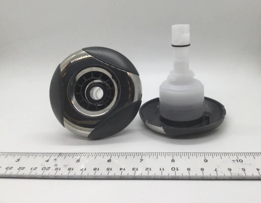 [110885] Jet, 400, Dir, Ss, Theramaax Pro-Loc Insert, Sqr, Ss & Gp Grey