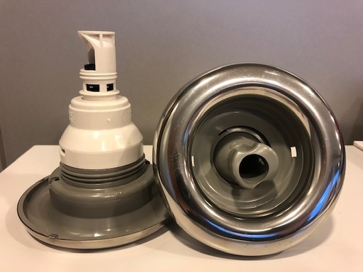 [PTPL-38046SS] Storm Jet Roto Threaded, 5" Roto Ss Escutcheon No Logo