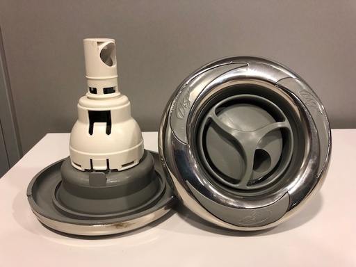 [PTPL-40085SS] Jet, Zonder Body, Twister, Inox Met Logo