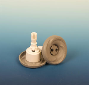 [PTPL-40275] Jet, Zonder Body, Mini Storm Two-Hole Pulsator, Grijs Met Logo