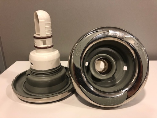 [PTPL-41018SS] Whirlpool Insert(Threaded)5-1/2" W/Logo Stainless (Premium 2012)