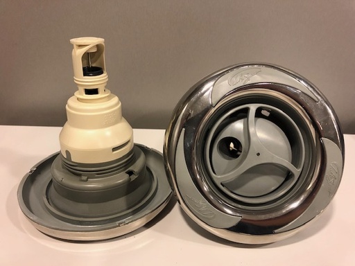 [PTPL-41085SS] Ps Insert(Mit Gewinde) 5-1/2" Twister Mit Logo Edelstahl