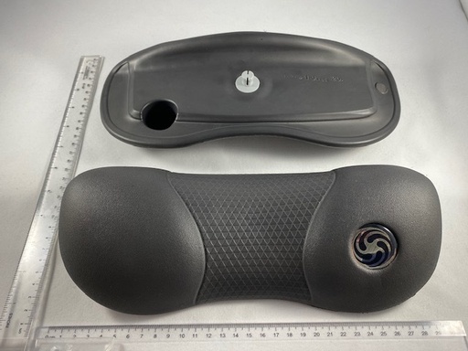 [110385] Pillow, Lounge, AW Dual Texture, Graphite (W-O Dome Float)