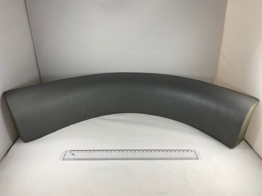 [PTFD-51011GP] Pillow, Corner, Gray, With 2 Pins