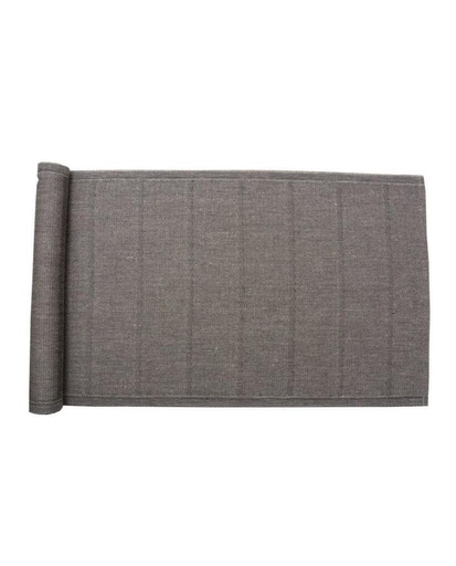 [3647] Laituri RevêTement De SièGe 45 X 160 Cm Naturel / Noir