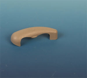 [PTPL-40164H] Handle on/off 1" - grey with logo - 10 cm