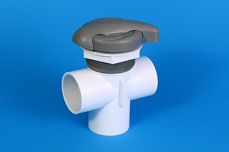 [PTPL-40165L] 2" 3 Wegkraan Diverter Met Led